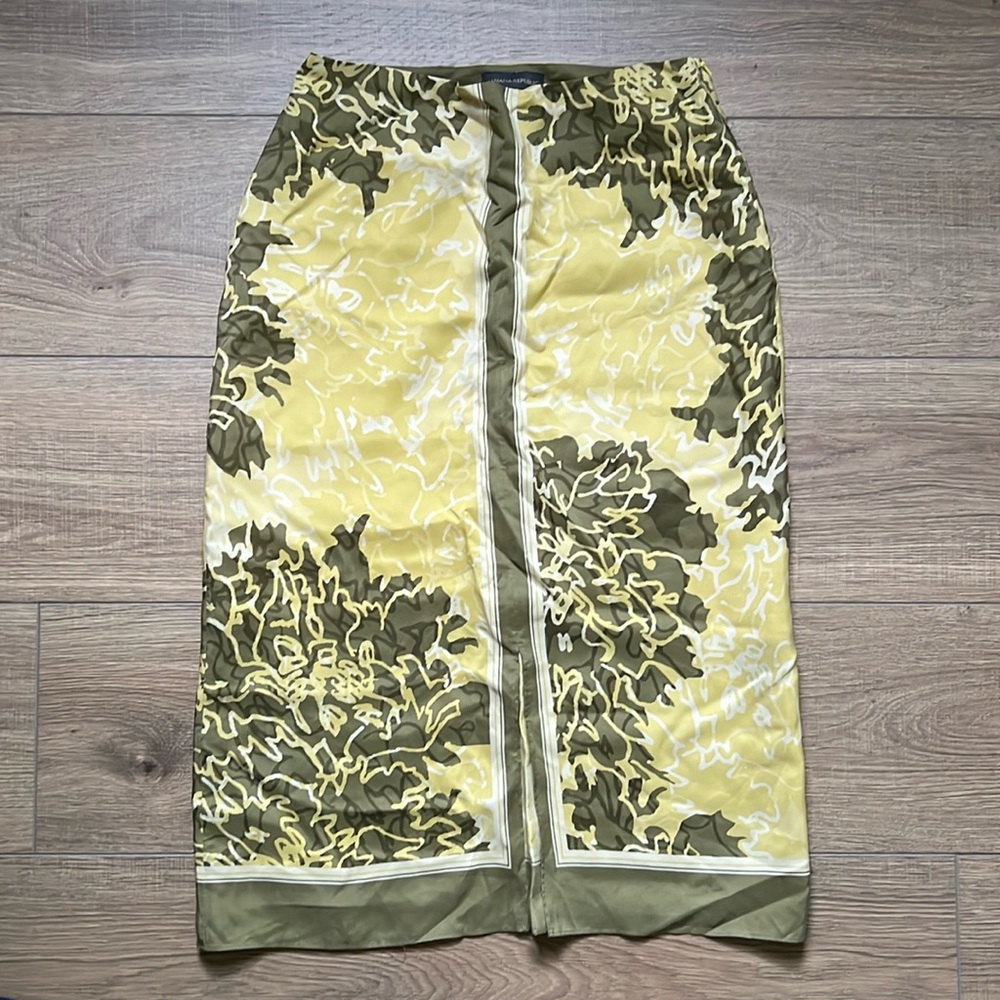 Banana Republic silk skirt